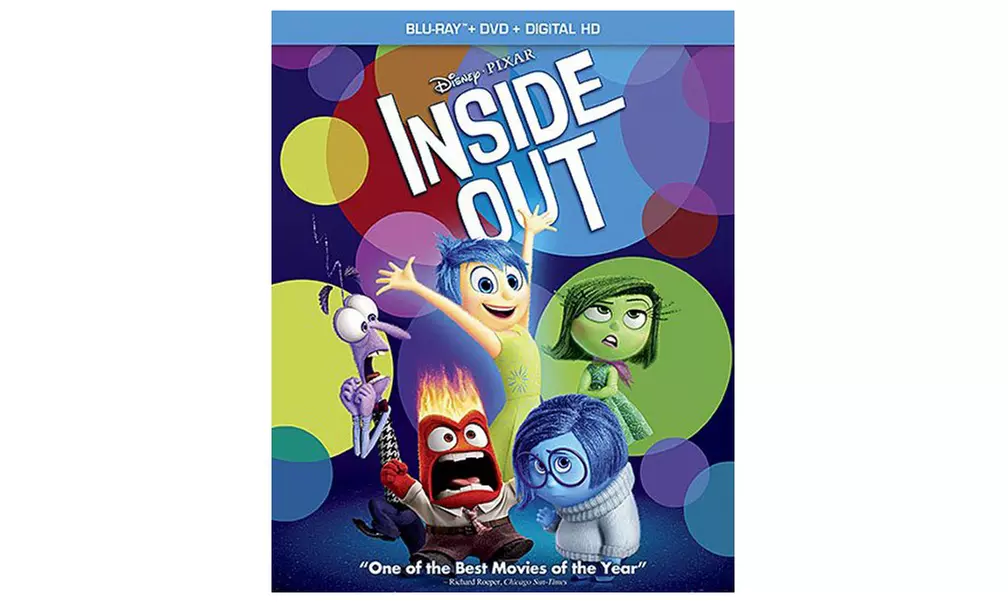 Inside Out on Blu-ray or DVD (Pre-Order) - Second Medium