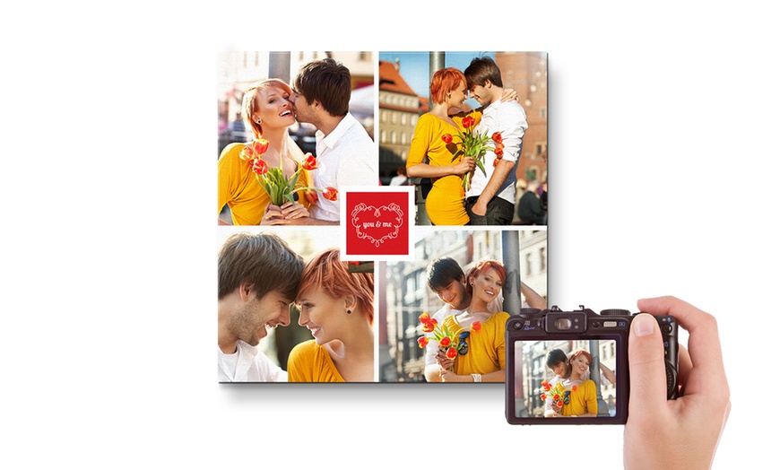 Image 2: Personalised Collage Canvas