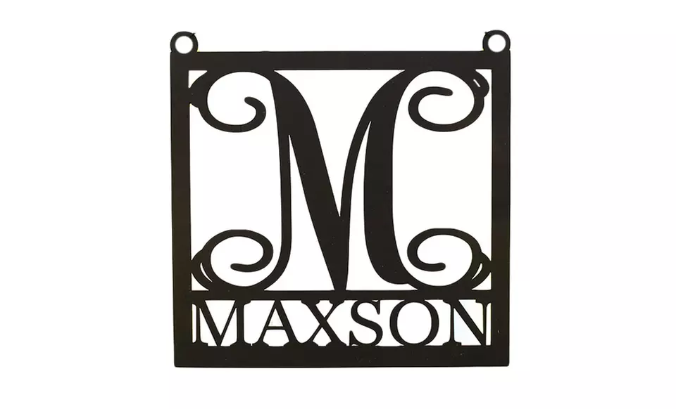 Personalized Wooden Wall Sign - Second Medium