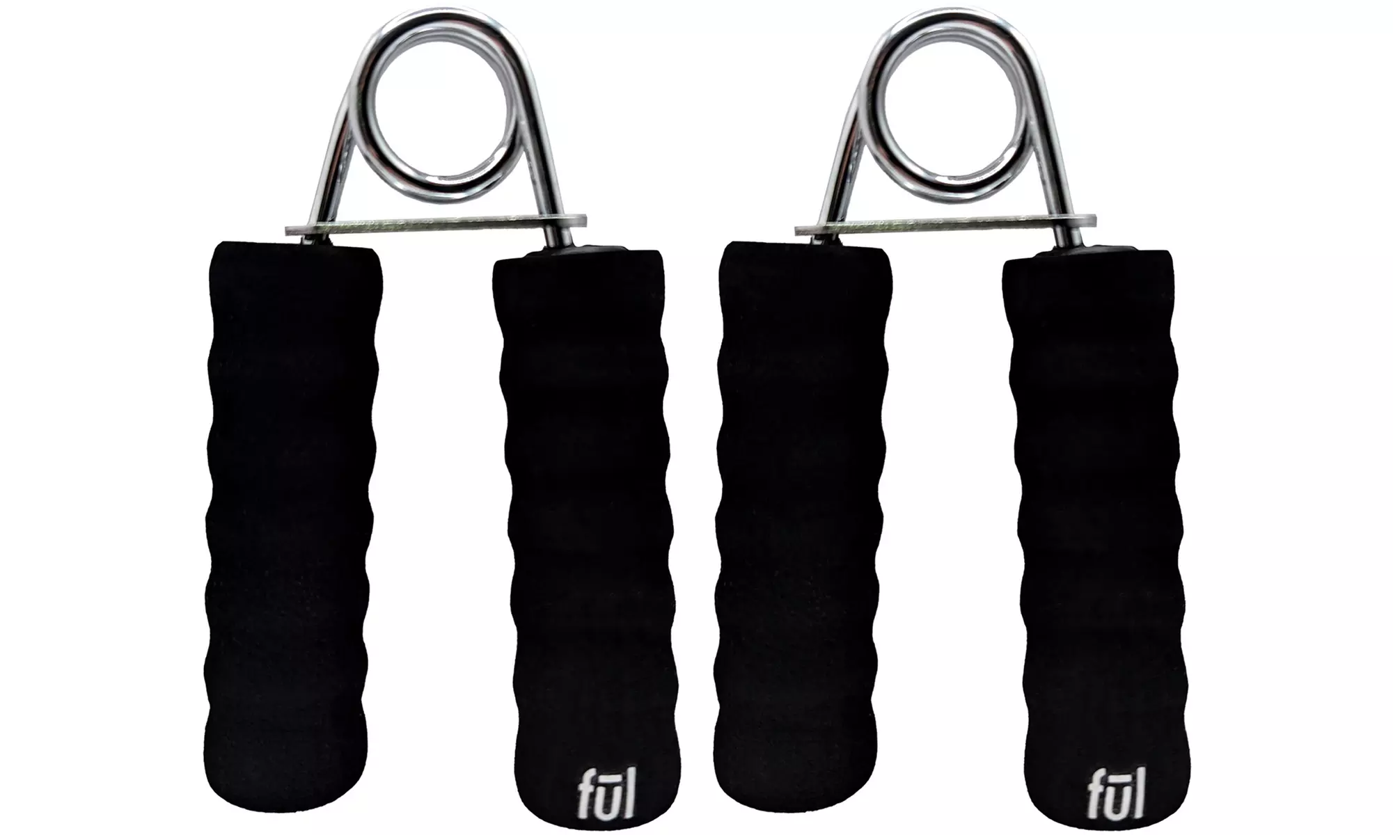 Ful Resistance Non-Slip Hand Grip Strengthener ( 2 Pack )