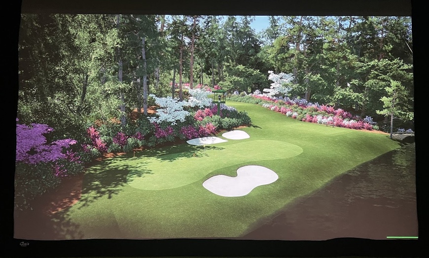 Image 2: Virtual Golf for Four People: 60, 90, & 120 Minute Sessions