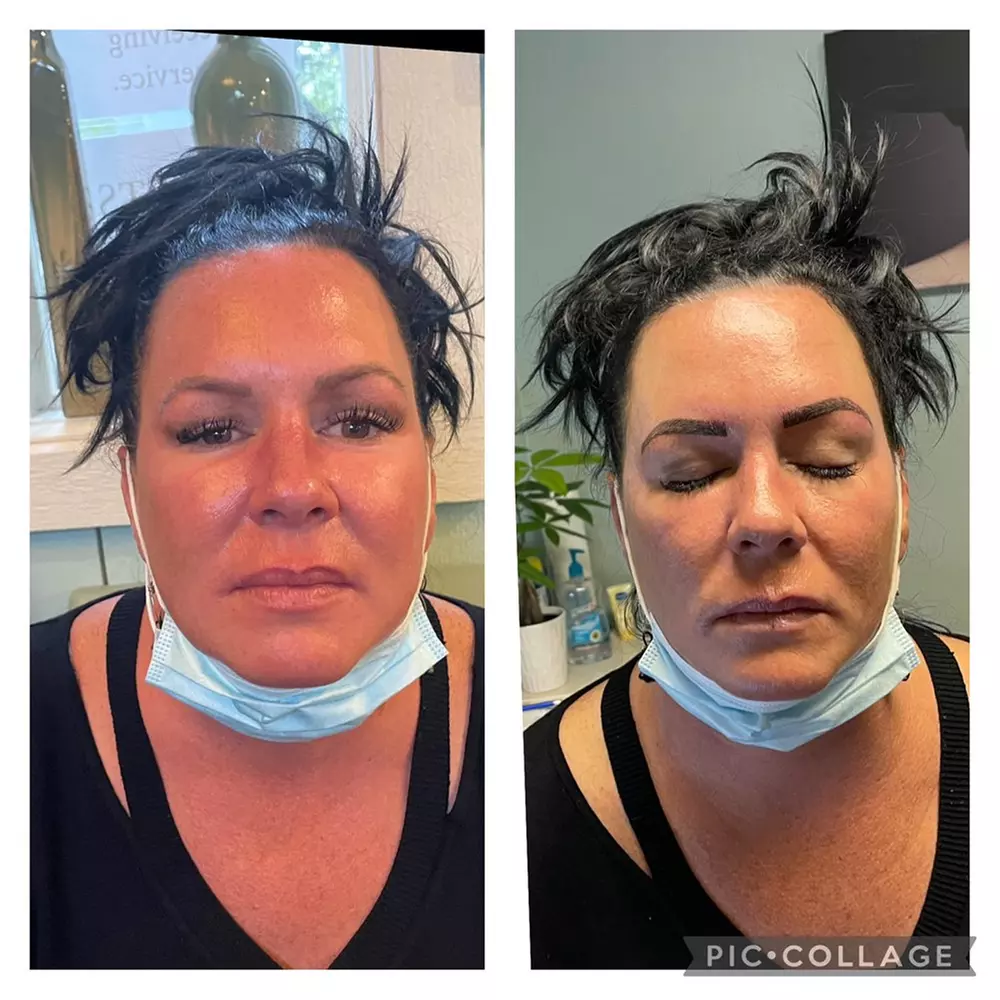 3D eyebrow microblading for beautifully defined brows