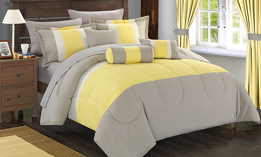 Chic Home Comforter Set 20pc Groupon Goods   C870x524 