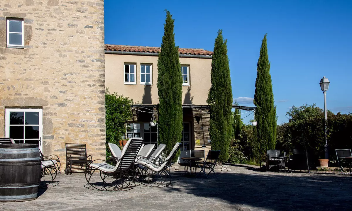 Hérault : 1 à 2 nuits avec petit-déjeuner et dîner en option pour 2 personnes à l'hôtel Le Mas de Baumes - Primary Image