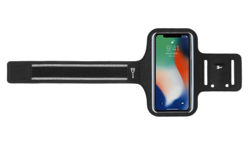 Image 7: Sport Armband Phone Holder with Adjustable Strap: 1 Pcs; FREE SHIPPING