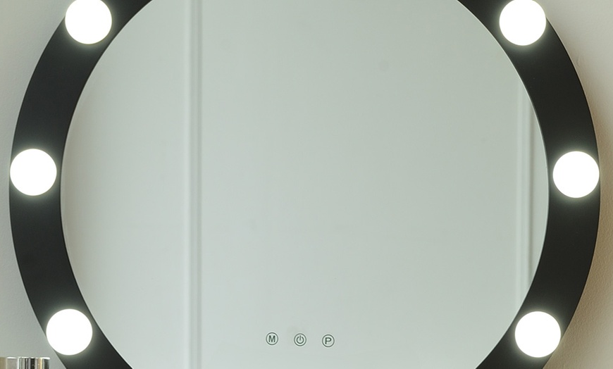 Image 13: Home Deluxe Schminktisch mit Spiegel und LED-Beleuchtung „Miranda“