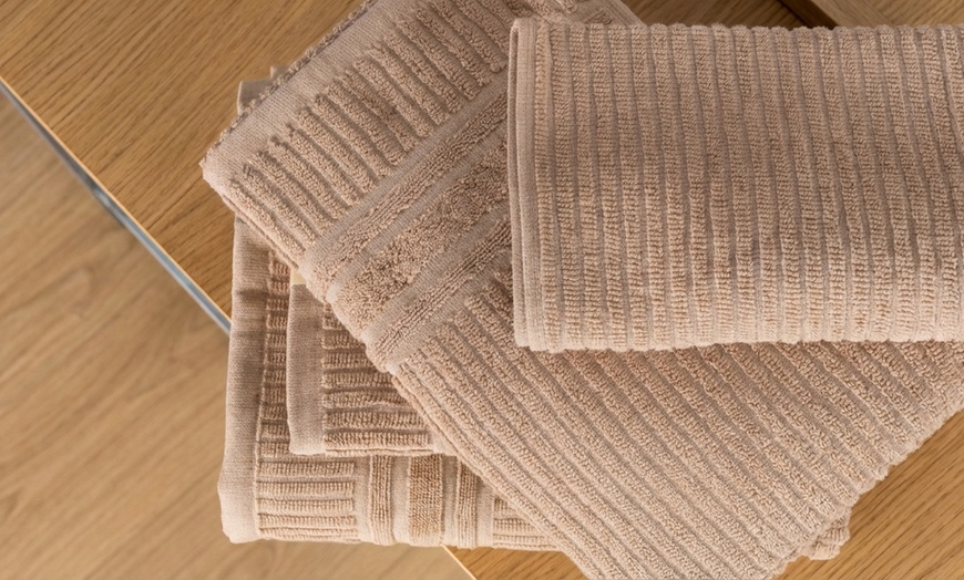 Image 21: Ensemble de 5 serviettes en coton