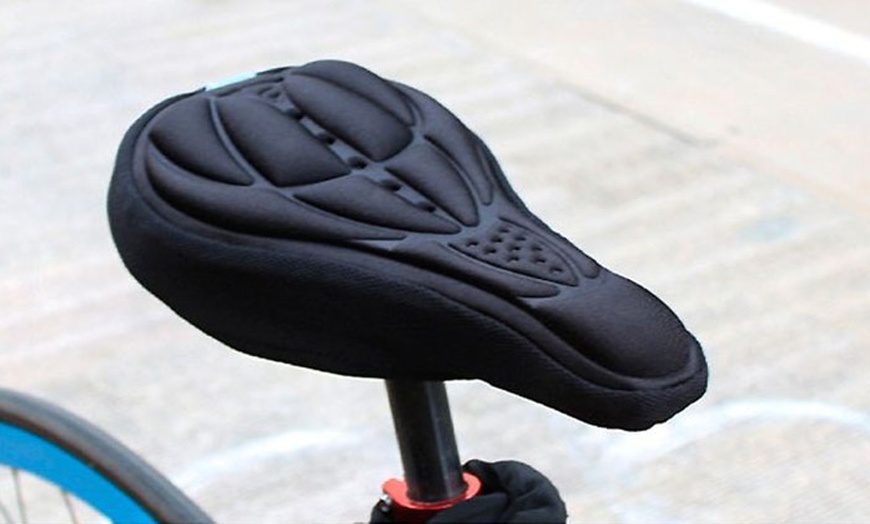 Image 3: Bike Seat Cushion Cover