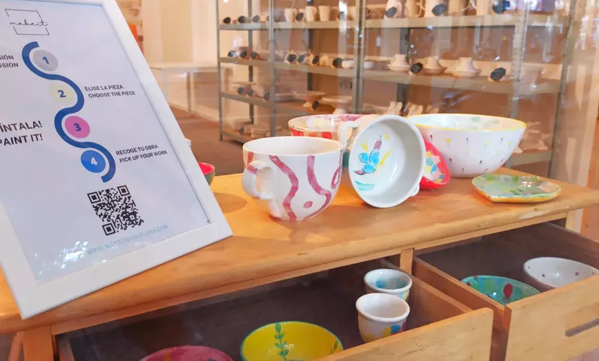 Image 17: Hasta 18% de dto. en Fiesta de pintura en Make it Barcelona