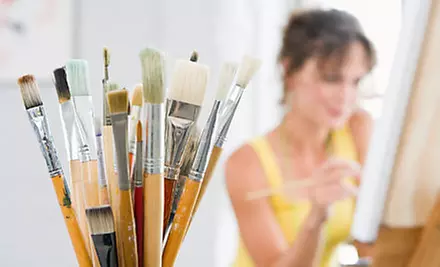$22 for Three Three-Hour Open Studio Sessions at Palette & Chisel ($45 Value) - Primary Image