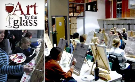 $35 for One Creative Class at Art by the Glass - Primary Image