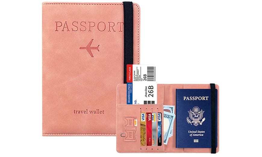 Image 3: RFID-blokkerende paspoorthoesje