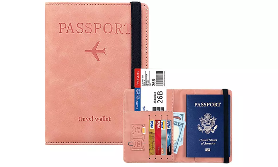 RFID-blokkerende paspoorthoesje