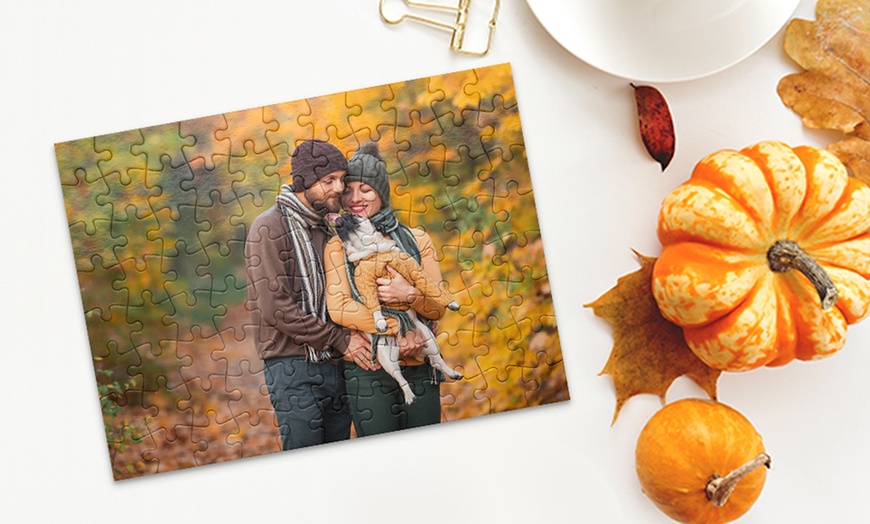 Image 1: 1 ou 2 puzzles personnalisés 88 ou 300 pièces avec Photo Gift
