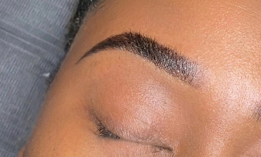 Image 2: Brow Lamination & Hybrid Tint with Mapping & Shaping for Fuller Brows
