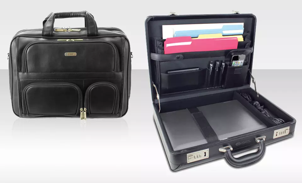 Exel﻿ Expandable Laptop Portfolio or Laptop Briefcase for Laptops Up to 17". Free Shipping and Returns.  - Primary Image