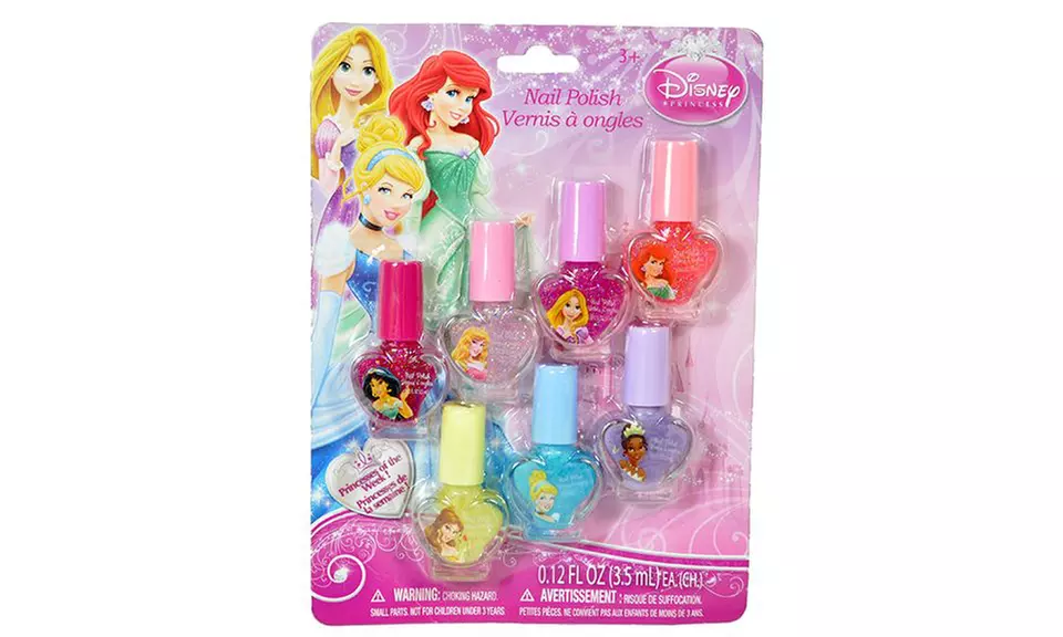 Disney Princess 7-Color Nail Polish Set - Primary Image