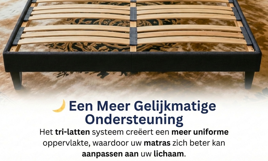 Image 3: Sommier, avec matelas au choix