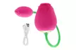 10 Speed Rose G-spot Vibrator Clit Sucker Nipple Licking Sucking Dildo - Second Medium