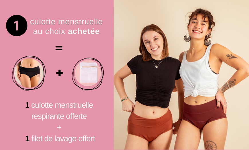 Image 1: Culotte menstruelle avec Mademoiselle Culotte