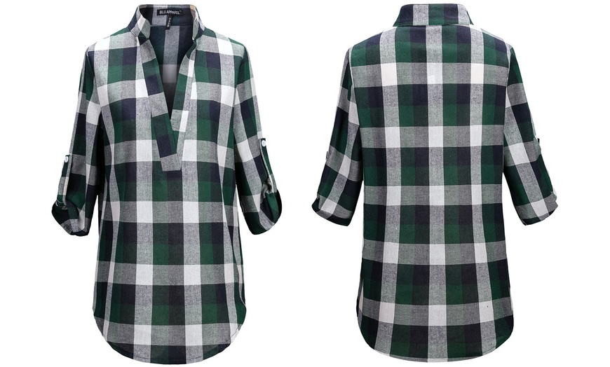 Image 4: Women's Checked Shirt