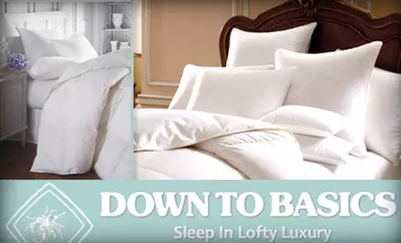 $47 White, King, Goose-Down Pillow ($94 Value) - Primary Image