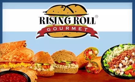 $8 for $16 Worth of Fresh Sandwiches and Salads at Rising Roll Gourmet. Choose From Seven Locations. - Primary Image
