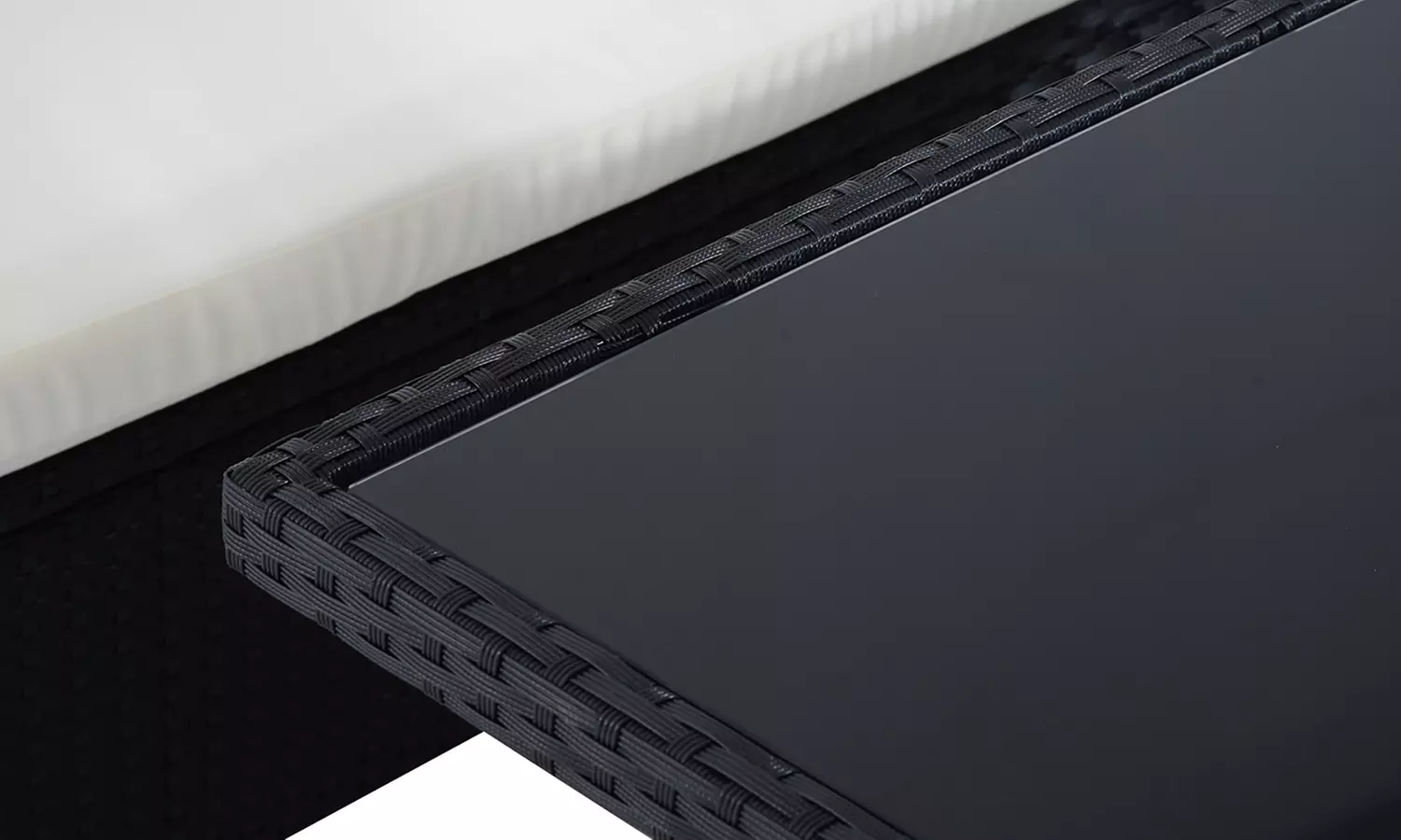 Outsunny 8 Seater Rattan Effect Garden Dining Set with Table