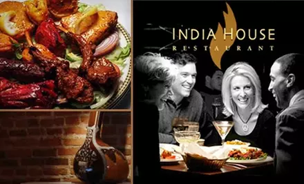 $15 for $30 Worth of Authentic Indian Cuisine and Drinks at India House Restaurant - Primary Image