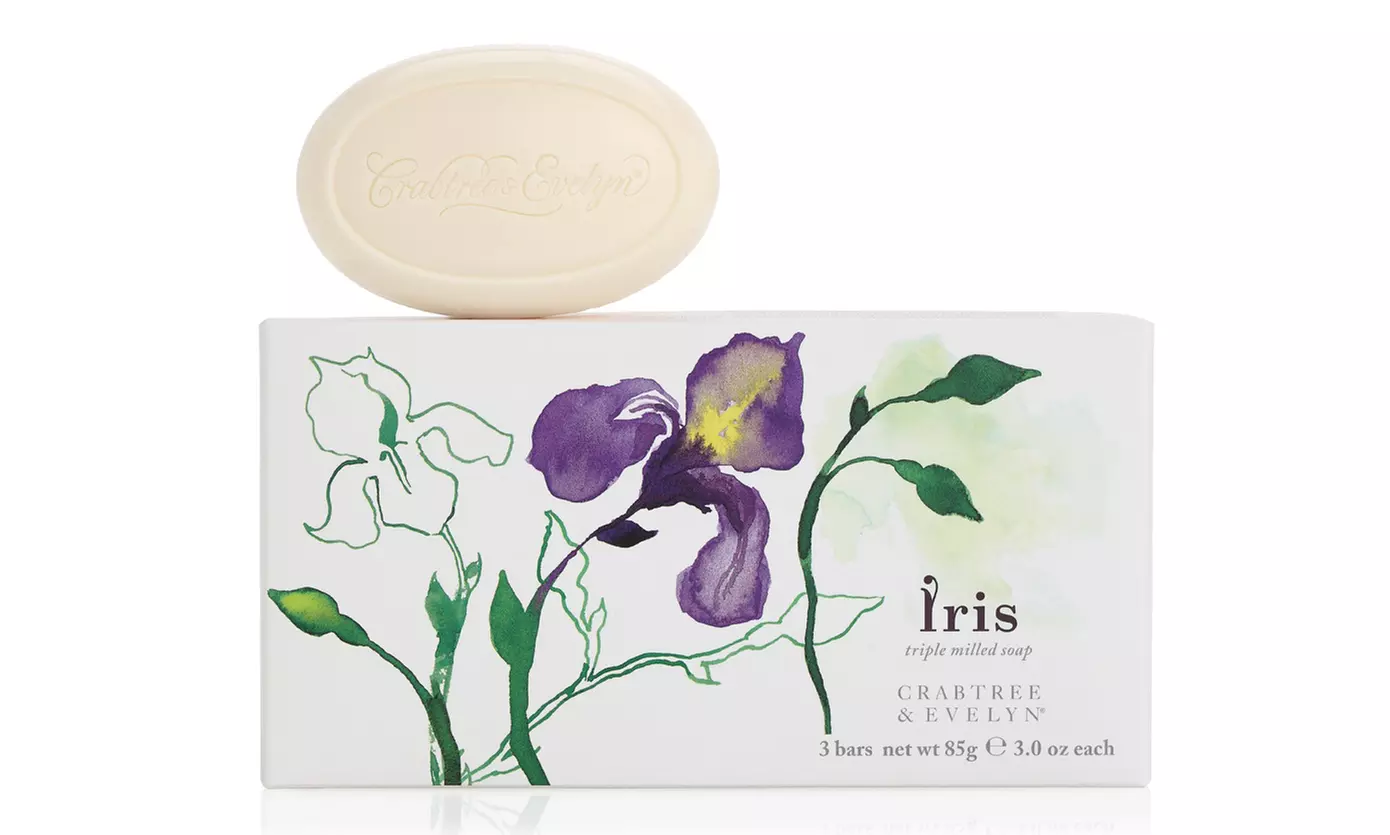 Crabtree & Evelyn Iris Soaps (3-Pack) - Primary Image