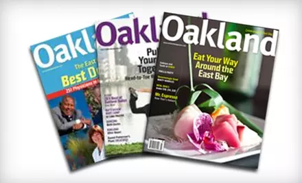 $7 for a One-Year Subscription to "Oakland" Magazine ($20 Value) - Primary Image