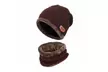 2-Piece Winter Knit Beanie Hat & Scarf Set for Men & Women - Second Medium