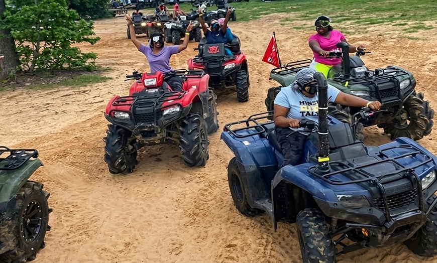 Image 4: Enjoy w/ One Double Rider ATV - For Up to 2 Riders or 2 Double Riders 