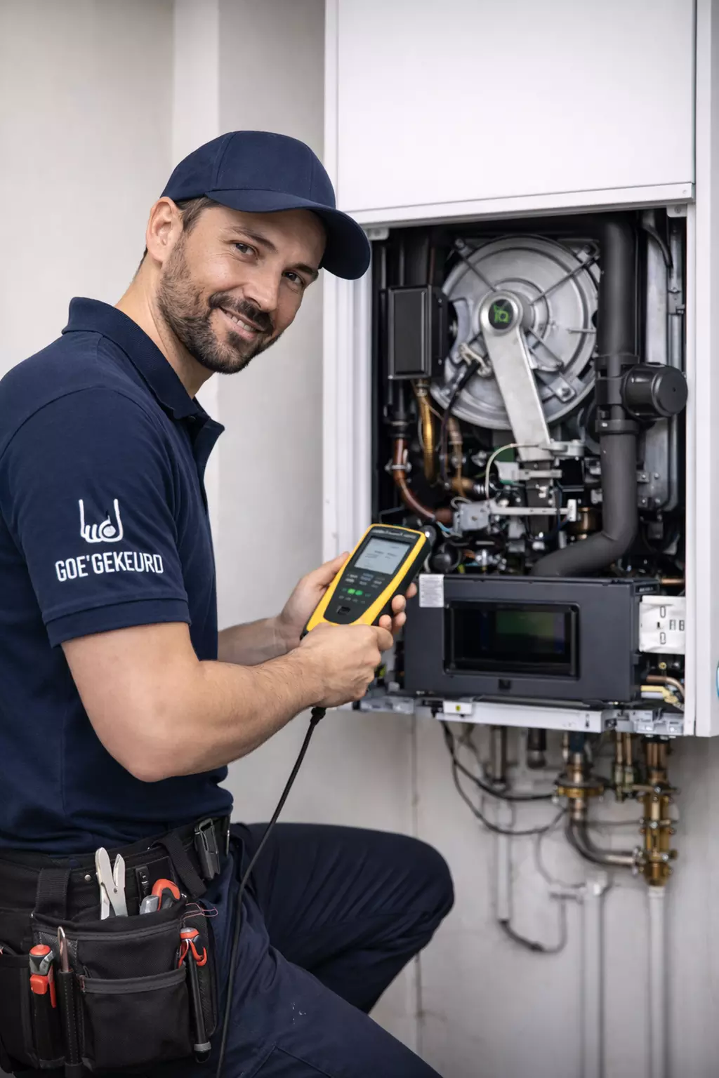 Entretien bisannuel, contrôle de chaudière à gaz inclus