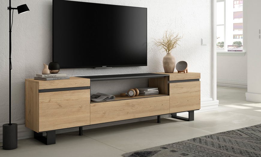 Image 37: TV Stand Cozy 200 cm in different colours and large storage capacity