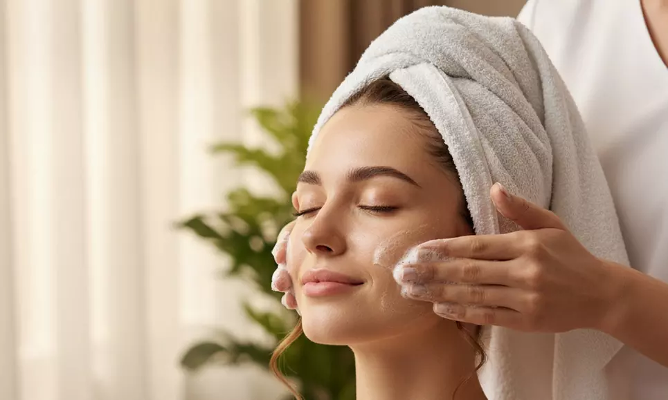 Limpieza facial con opción a radiofrecuencia, vitaminas y microdermoabrasión para 1 persona, ahorra hasta un 65% - Primary Image