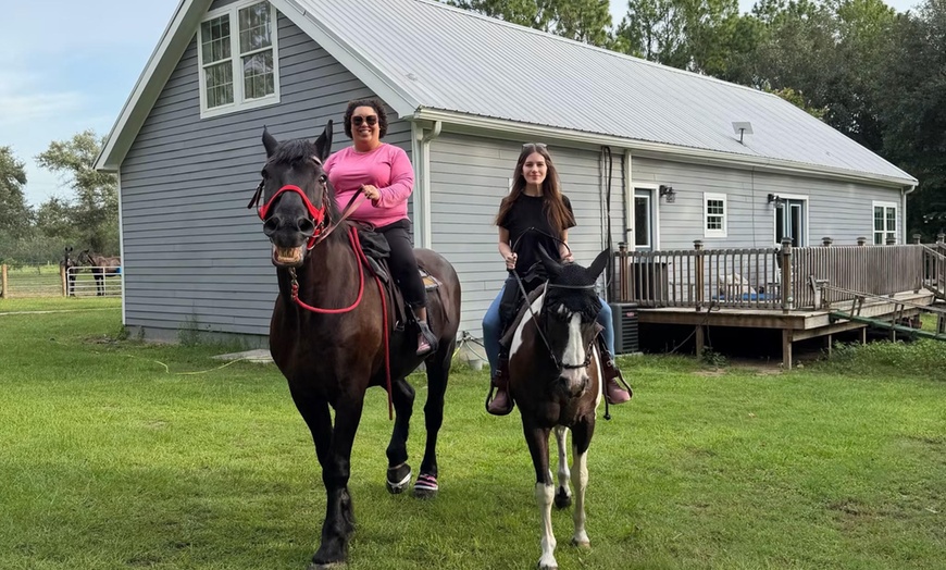Image 9: Guided Trail Rides Through Florida's Scenic Countryside