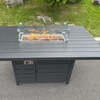 Image 8: Fimous Aluminium Garden Furniture Set with Fire Pit