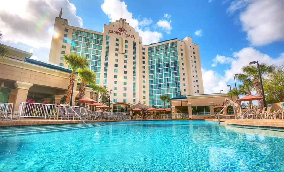 Stay with Daily Parking at Crowne Plaza Orlando Universal in Florida. Dates Available into August. - Primary Image