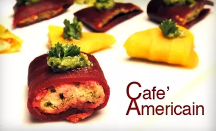 $35 for $75 Worth of Fine Nouveau-American Dining and Drinks at Cafe' Americain - Primary Image