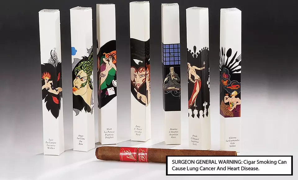 Famous Smoke Erté 7 Deadly Sins Cigars (14-Pack) - Primary Image