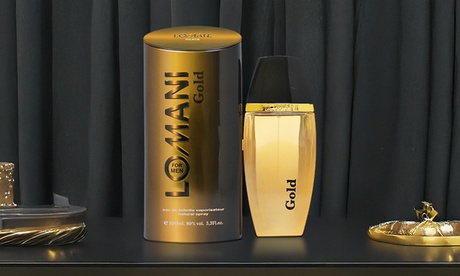 Lomani Gold Cologne by Lomani 3.3 oz EDT Spray for Men