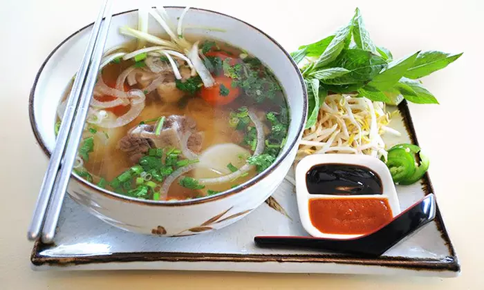 Vietnamese Cuisine at Basilic Vietnamese Grill (Up to 40% Off). Two Options Available.  - Primary Image