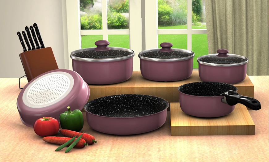 Image 2: Herzberg 10er-Set Kochgeschirr