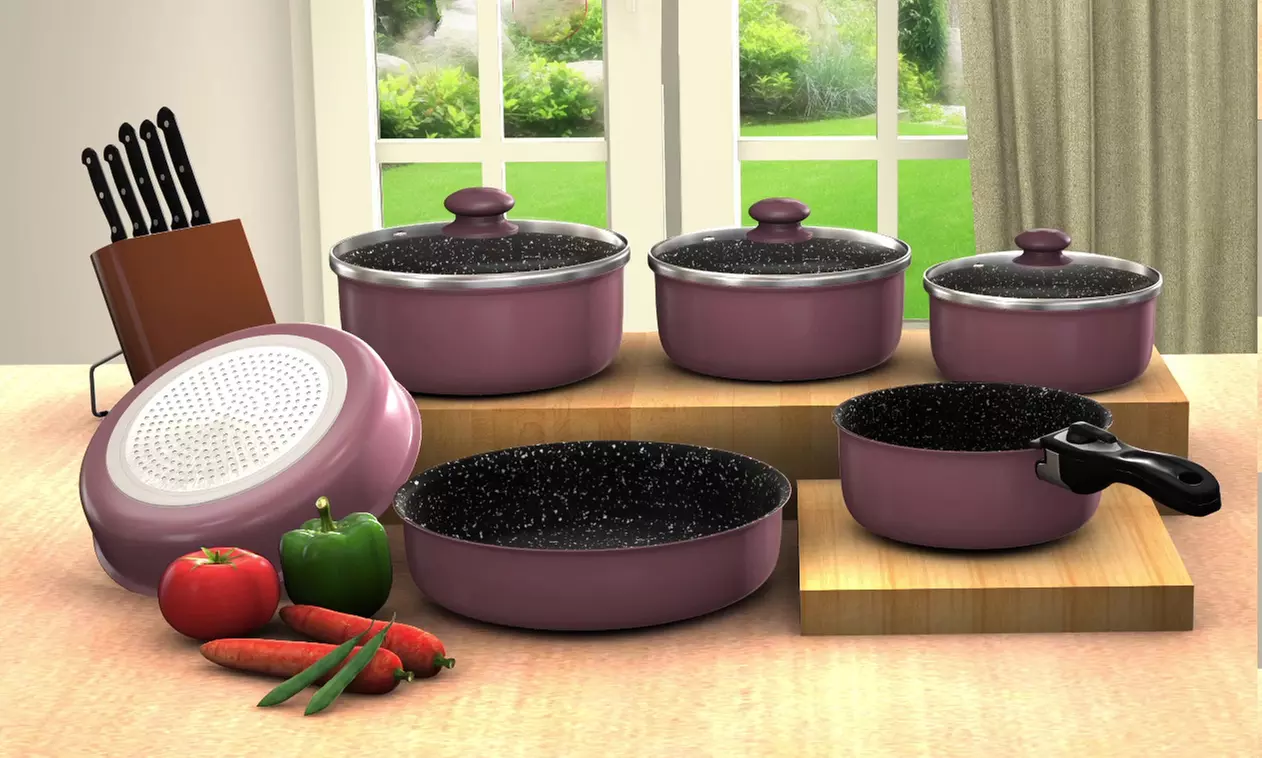 Herzberg 10er-Set Kochgeschirr