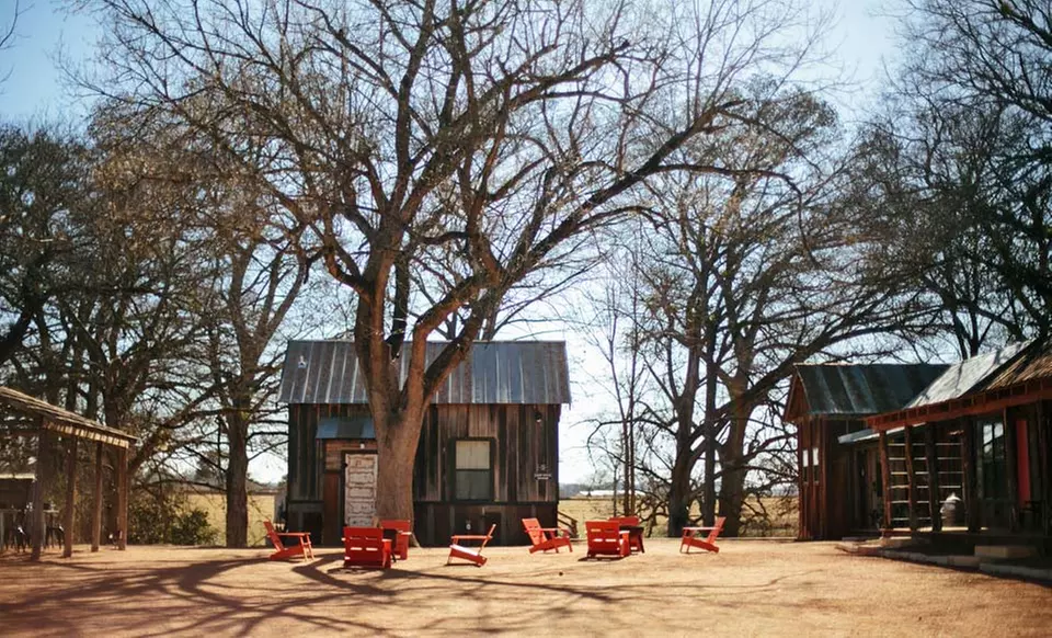 1- or 2-Night Stay for Up to Four in an Alley Suite or Camp Cabin at Camp Comfort in Comfort, TX - Primary Image