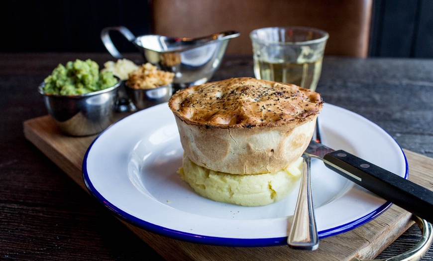 Image 1: Pieminister Pie & Sides with Beer