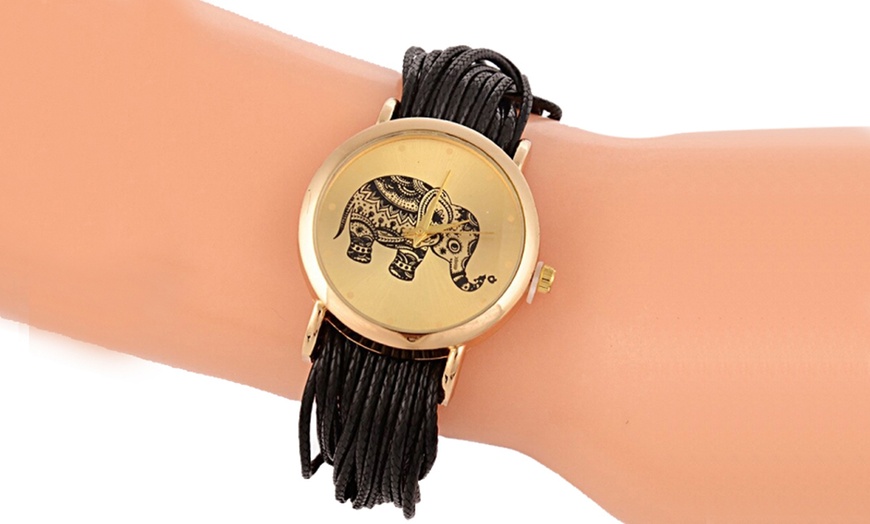 Image 5: Animal Print Watch