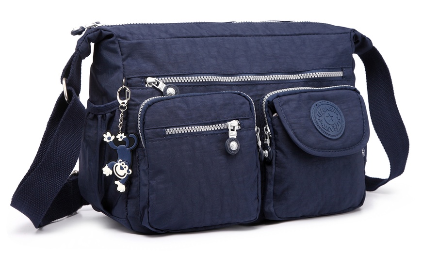 Image 5: Multi-Compartment Crossbody Bag