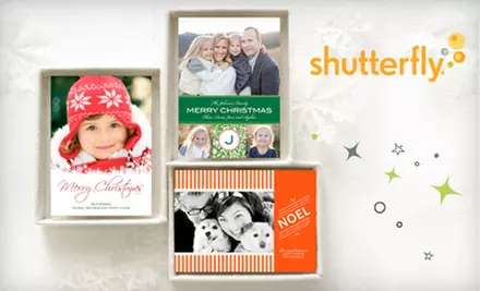$40 for 40 5"x7" Personalized Holiday Photo Cards from Shutterfly ($83.60 Value) - Primary Image